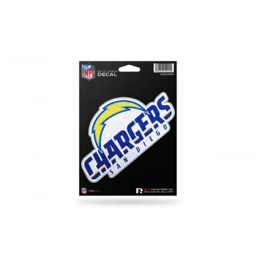 San Diego Chargers Glitter Die Cut Vinyl Decal 